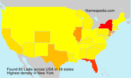Surname Ladis in USA Surname Ladis in USA