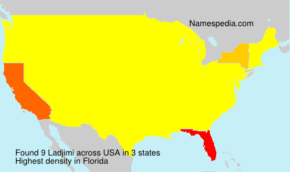 Surname Ladjimi in USA Surname Ladjimi in USA