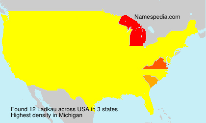 Surname Ladkau in USA Surname Ladkau in USA