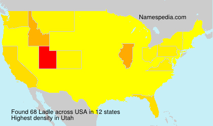 Surname Ladle in USA Surname Ladle in USA