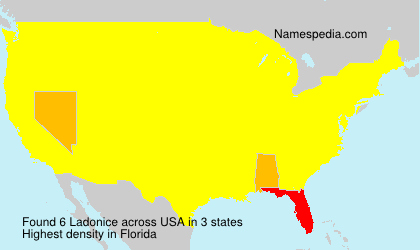 Surname Ladonice in USA Surname Ladonice in USA