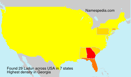 Surname Ladun in USA Surname Ladun in USA