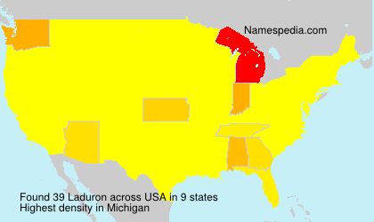 Surname Laduron in USA Surname Laduron in USA