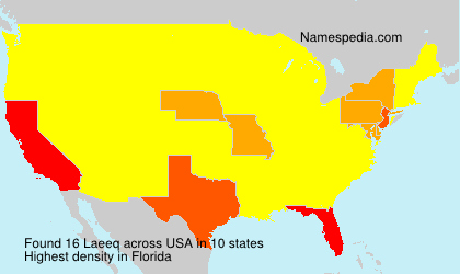 Surname Laeeq in USA Surname Laeeq in USA
