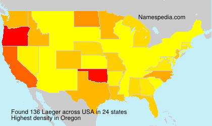 Surname Laeger in USA Surname Laeger in USA