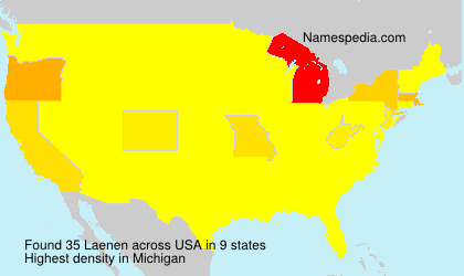Surname Laenen in USA Surname Laenen in USA