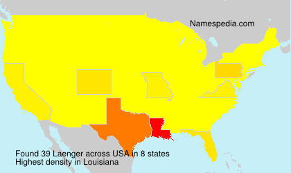 Surname Laenger in USA Surname Laenger in USA