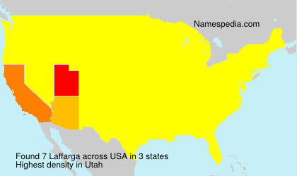 Surname Laffarga in USA Surname Laffarga in USA