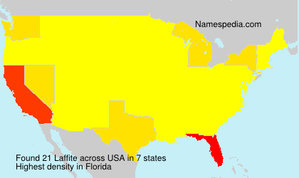 Surname Laffite in USA Surname Laffite in USA