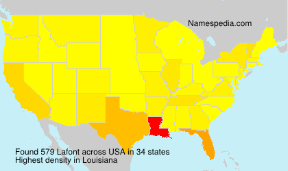 Surname Lafont in USA Surname Lafont in USA
