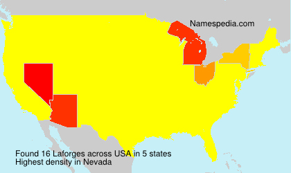 Surname Laforges in USA Surname Laforges in USA