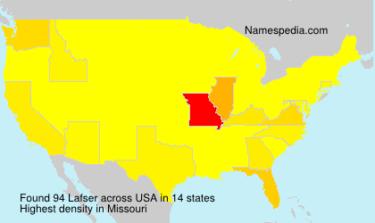 Surname Lafser in USA Surname Lafser in USA