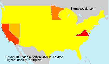 Surname Lagarile in USA Surname Lagarile in USA