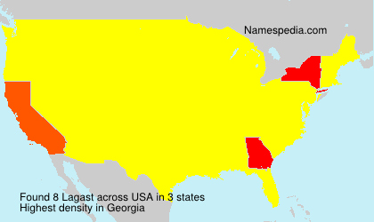 Surname Lagast in USA Surname Lagast in USA