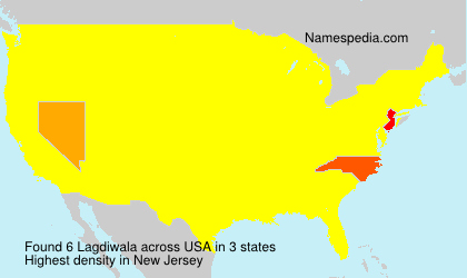 Surname Lagdiwala in USA Surname Lagdiwala in USA