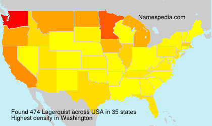 Surname Lagerquist in USA Surname Lagerquist in USA