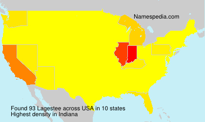 Surname Lagestee in USA Surname Lagestee in USA