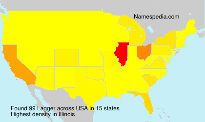 Surname Lagger in USA Surname Lagger in USA
