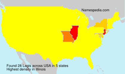 Surname Lagis in USA Surname Lagis in USA