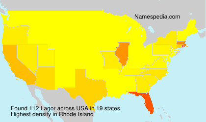 Surname Lagor in USA Surname Lagor in USA