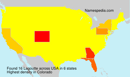 Surname Lagoutte in USA Surname Lagoutte in USA