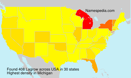 Surname Lagrow in USA Surname Lagrow in USA