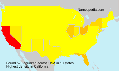 Surname Lagunzad in USA Surname Lagunzad in USA