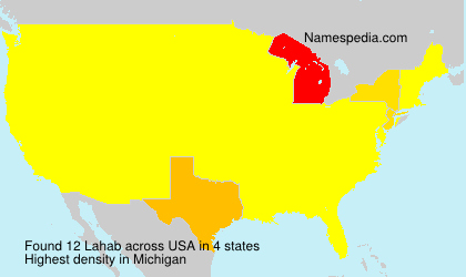 Surname Lahab in USA Surname Lahab in USA