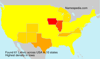 Surname Lahvic in USA Surname Lahvic in USA