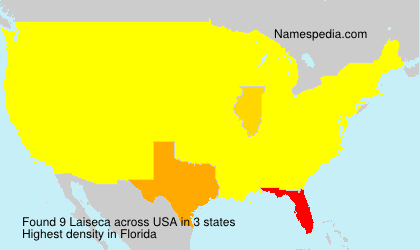 Surname Laiseca in USA Surname Laiseca in USA