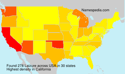 Surname Laizure in USA Surname Laizure in USA