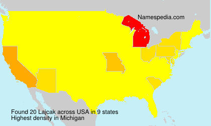 Surname Lajcak in USA Surname Lajcak in USA