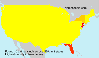 Surname Lakhansingh in USA Surname Lakhansingh in USA