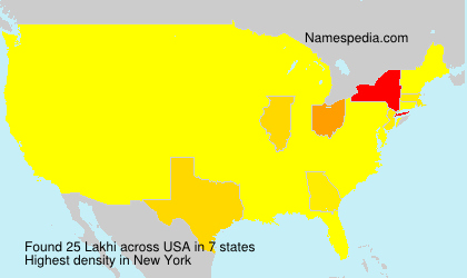 Surname Lakhi in USA Surname Lakhi in USA