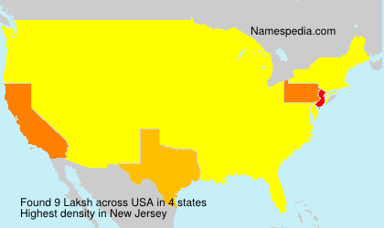 Surname Laksh in USA Surname Laksh in USA