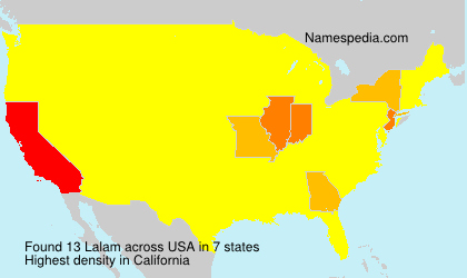 Surname Lalam in USA Surname Lalam in USA