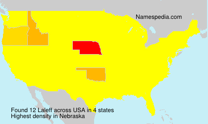 Surname Laleff in USA Surname Laleff in USA