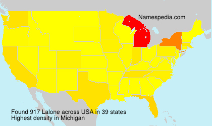 Surname Lalone in USA Surname Lalone in USA