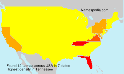 Surname Lamaa in USA Surname Lamaa in USA