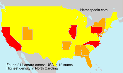 Surname Lamara in USA Surname Lamara in USA