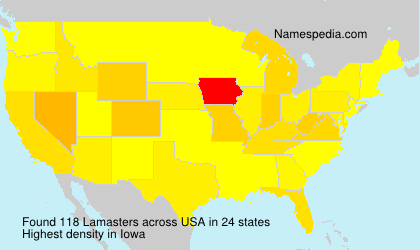 Surname Lamasters in USA Surname Lamasters in USA