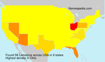Surname Lamatrice in USA Surname Lamatrice in USA