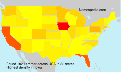 Surname Lammer in USA Surname Lammer in USA