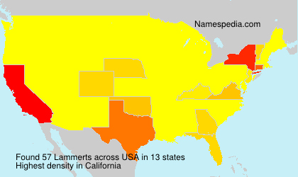 Surname Lammerts in USA Surname Lammerts in USA
