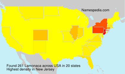 Surname Lamonaca in USA Surname Lamonaca in USA