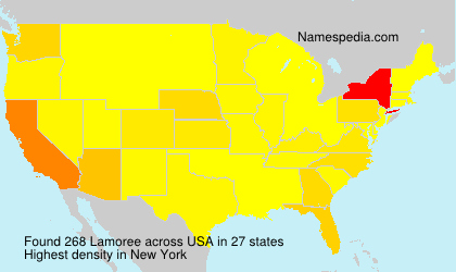 Surname Lamoree in USA Surname Lamoree in USA