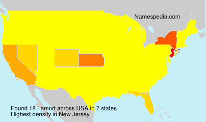 Surname Lamort in USA Surname Lamort in USA