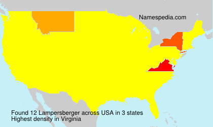 Surname Lampersberger in USA Surname Lampersberger in USA