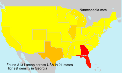 Surname Lampp in USA Surname Lampp in USA