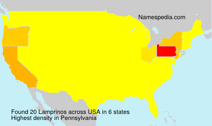 Surname Lamprinos in USA Surname Lamprinos in USA